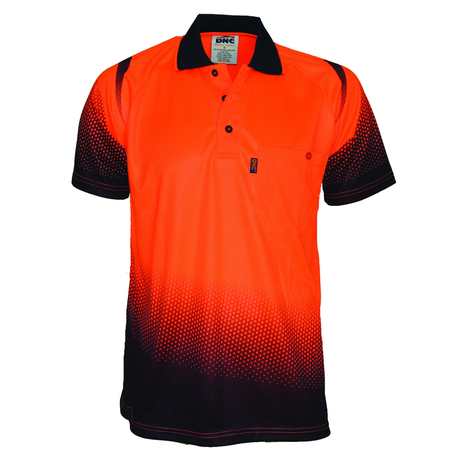 OCEAN HIVIS SUBLIMATED POLO