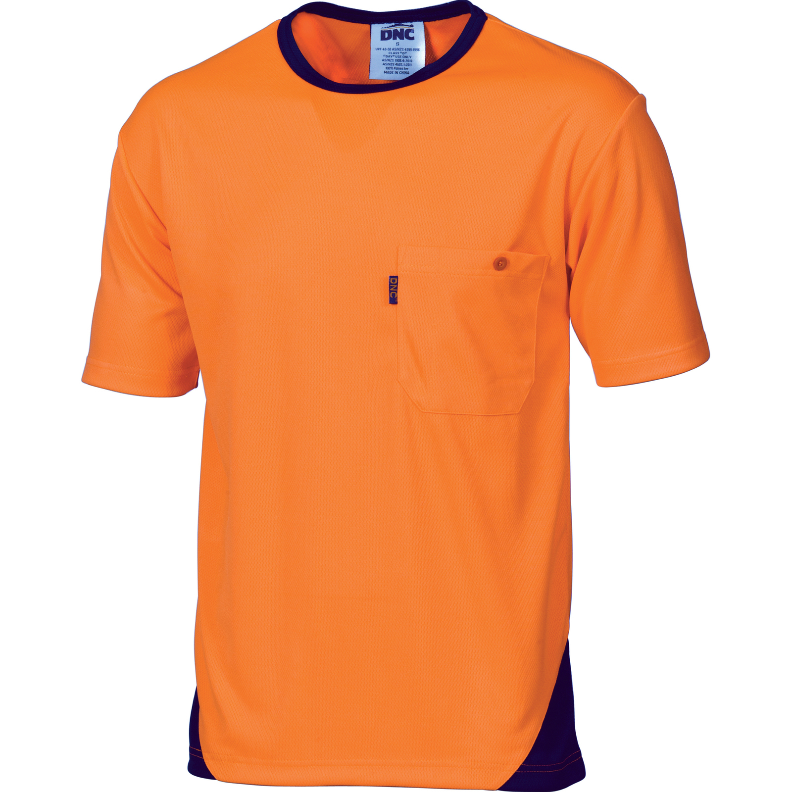 HIVIS COOL-BREATHE TEE - SHORT SLEEVE