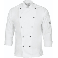COOL-BREEZE COTTON CHEF JACKET - LONG SLEEVE
