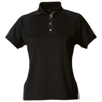 Stencil Womens Team SS Polo Shirt