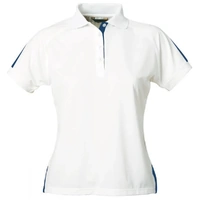 Stencil Womens Team SS Polo Shirt