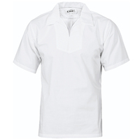 V-NECK FOOD INDUSTRY JERKIN - SHORT SLEEVE