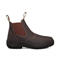 26-626 OLIVER CLARET ELASTIC SIDED BOOTS
