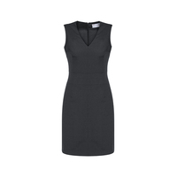 COOL STRETCH SLEEVELESS V-NECK DRESS