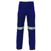 COTTON DRILL PANTS WITH 3M R/TAPE
