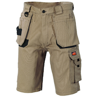 DURATEX COTTON DUCK WEAVE TRADIES CARGO SHORTS - WITH TWIN HOLSTER TOOL POCKET
