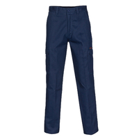 MIDDLE WEIGHT COTTON DOUBLE SLANT CARGO PANTS