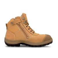 34-662 OLIVER WHEAT ZIP SIDED ANKLE BOOTS