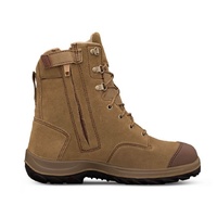 34-674 190MM ZIP SIDE LACE-UP BOOTS