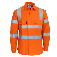 HI-VIS 3 WAY COOL-BREEZE VIC RAIL SHIRT