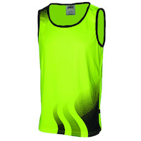 WAVE HIVIS SUBLIMATED SINGLET