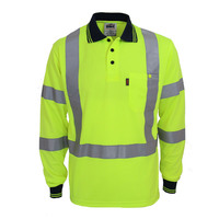 HI-VIS "X' BACK & BIO-MOTION TAPED POLO