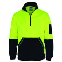 HIVIS 1/2 ZIP SUPER FLEECY