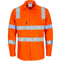 HIVIS D/N L/W COTTON SHIRT