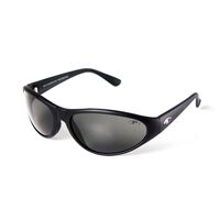 YAGAN MATT BLACK FRAME, GREY LENS