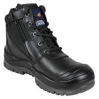 ZIP SIDE ANKLE SCUFF CAP BOOTS