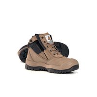 ZIP SIDER SCUFF CAP BOOTS