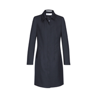 CAVALRY TWILL LADIES LINED OVERCOAT