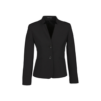 COMFORT WOOL STRETCH LADIES S/L REVERSE LAPEL JACKET