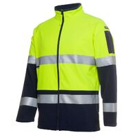 JB's HI VIS D+N SOFTSHELL TAPE JACKET