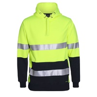 JB's HI VIS D+N 330G PULL OVER HOODIE