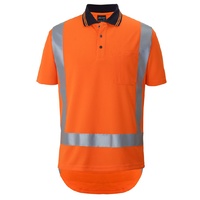 JB's HI VIS (D+N) S/S NON CUFF TTMC-W TRADITIONAL POLO