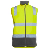 JB's HI VIS (D+N) WATER RESISTANT SOFTSHELL VEST