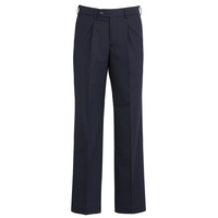 COMFORT WOOL STRETCH ONE PLEAT MENS PANT