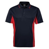 PODIUM CONTRAST POLO NAVY/RED - SIZE M