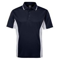 PODIUM CONTRAST POLO NAVY/WHITE - SIZE 3XL