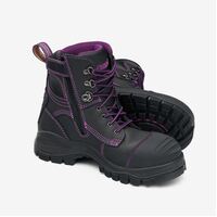 897 PUR WOMENS SAFETY ZIP SIDED BOOTS