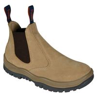 SUEDE ELASTIC SIDE BOOTS