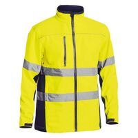 TAPED HI VIS SOFT SHELL JACKET