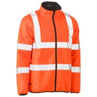 TAPED HI VIS REVERSIBLE PUFFER JACKET