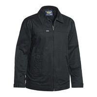 COTTON DRILL JACKET WITH LIQUID REPELLENT FINISH