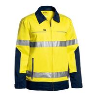 3M TAPED HI VIS DRILL JACKET WITH LIQUID REPELLENT FINISH