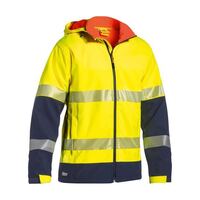 3M TAPED HI VIS RIPSTOP BONDED FLEECE JACKET (SHOWER PROOF)