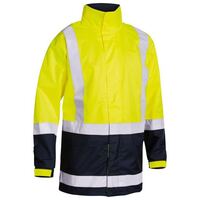 TAPED HI VIS RAIN SHELL JACKET