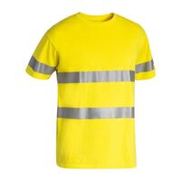 3M TAPED HI VIS COTTON T-SHIRT SHORT SLEEVE