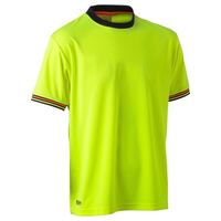 HI VIS POLYESTER MESH T-SHIRT SHORT SLEEVE