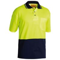 HI VIS POLO SHIRT SHORT SLEEVE