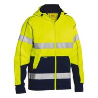 TAPED HI VIS FLEECE HOODIE