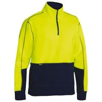 HI VIS FLEECE ZIP PULLOVER