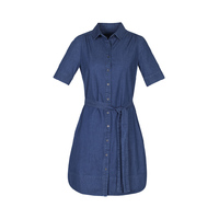 DELTA L DENIM SHIRT DRESS