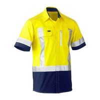 FLEX & MOVE X TAPED HI VIS UTILITY SHIRT SHORT SLEEVE