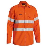 TENCATE TECASAFE PLUS 700 TAPED HI VIS FR VENTED SHIRT LONG SLEEVE