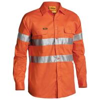 3M TAPED HI VIS DRILL SHIRT LONG SLEEVE