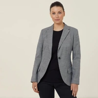 NNT CAT1E9 Linen Look Half-Lined Jacket