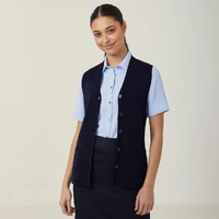 NNT CAT51D Wool Rich V-Neck Vest