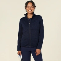 NNT CAT5E2 Textured Fleece Zip Front Jacket W